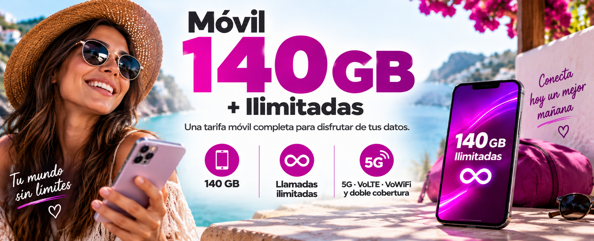 Móvil 140 GB WIFITECH