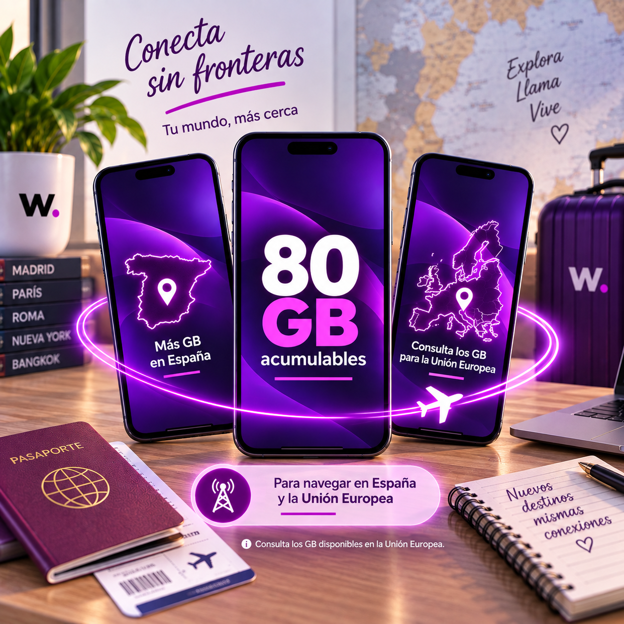 80 GB internacionales WIFITECH