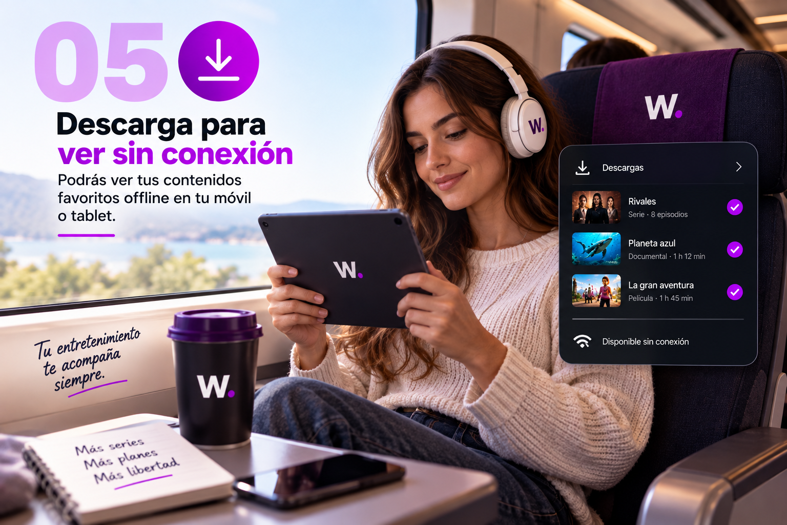 Descarga para ver sin conexión WIFITECH TV