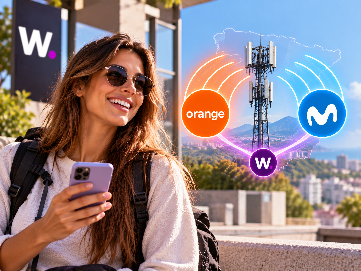 Doble cobertura Orange y Movistar