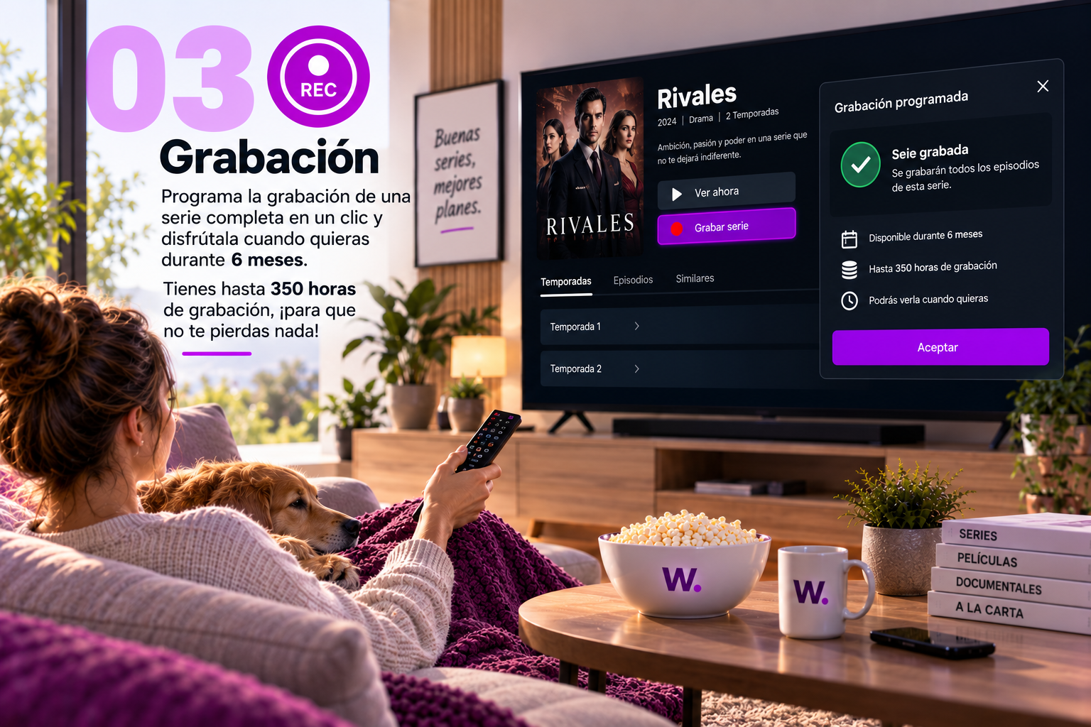 Grabación WIFITECH TV