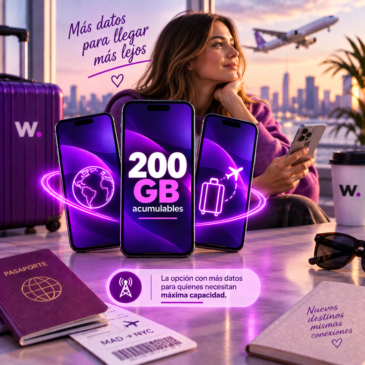 200 GB internacionales WIFITECH