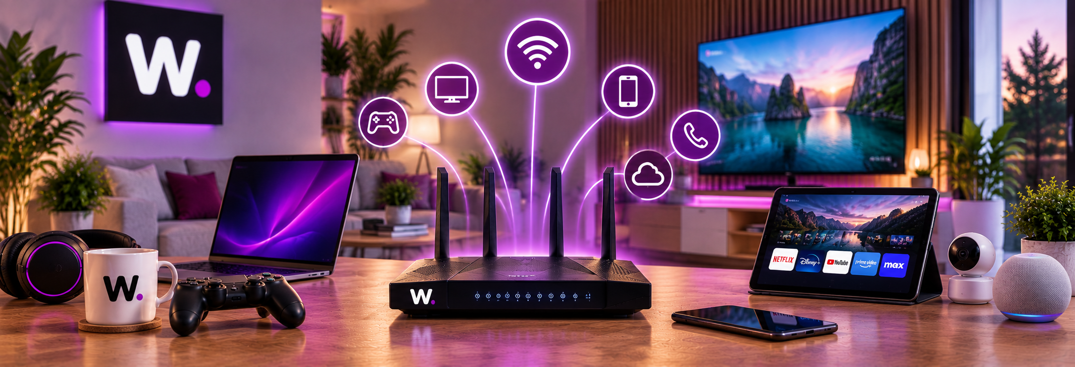 Router WiFi 6 de WIFITECH