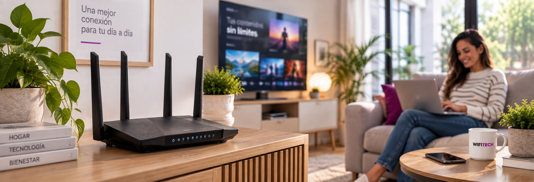 Router WiFi 6 de WIFITECH