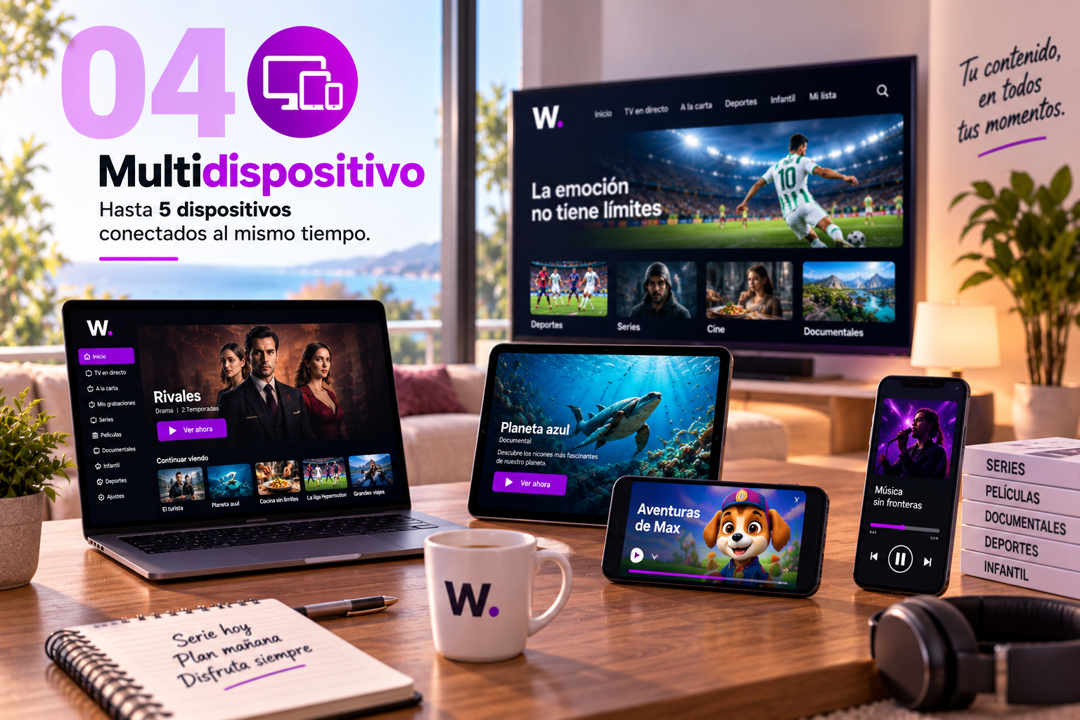 Multidispositivo WIFITECH TV